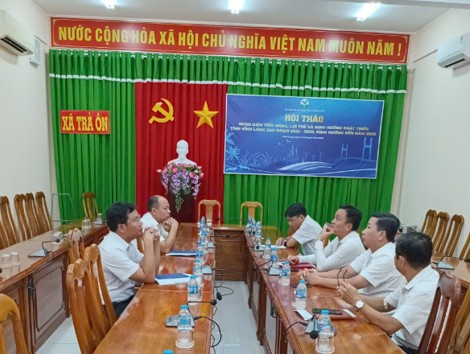 Xã Trà Ôn tham dự Hội thảo “Nhận diện tiềm năng, lợi thế và định hướng phát triển tỉnh Vĩnh Long giai đoạn 2025-2030, định hướng đến năm 2050”