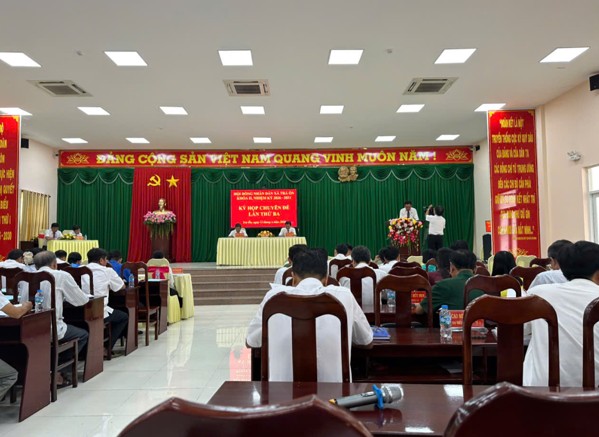 HĐND XÃ TRÀ ÔN TỔ CHỨC KỲ HỌP CHUYÊN ĐỀ LẦN THỨ BA KHÓA II, NHIỆM KỲ 2026 – 2031